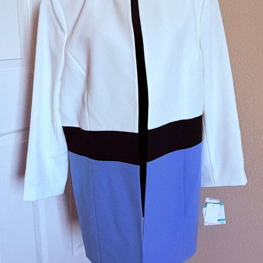 KASPER JACKET, 16, BLUE HORIZON MULTI COLOR